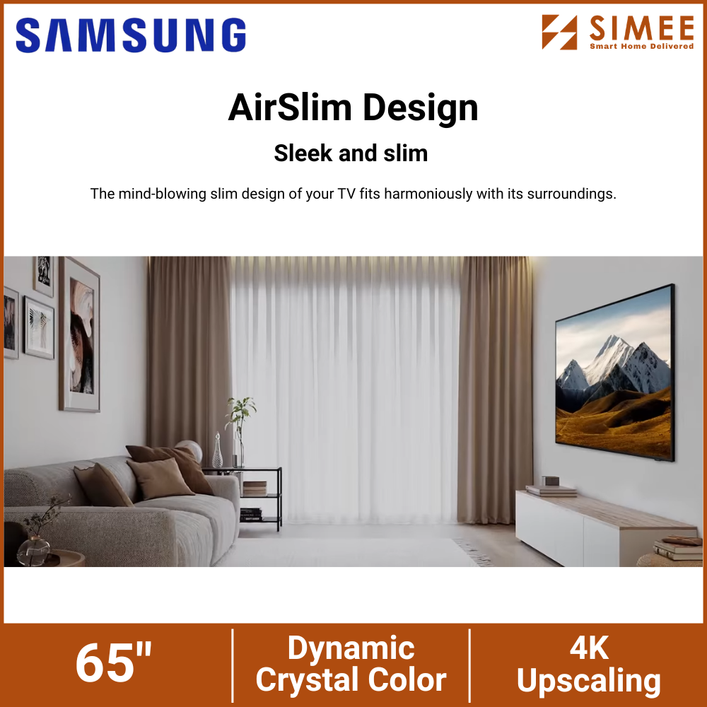 SAMSUNG 65' 4K SMART TV UA65U8000FKXXM