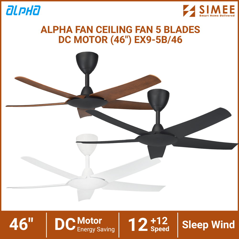 ALPHA CEILING FAN EX9-5B/46