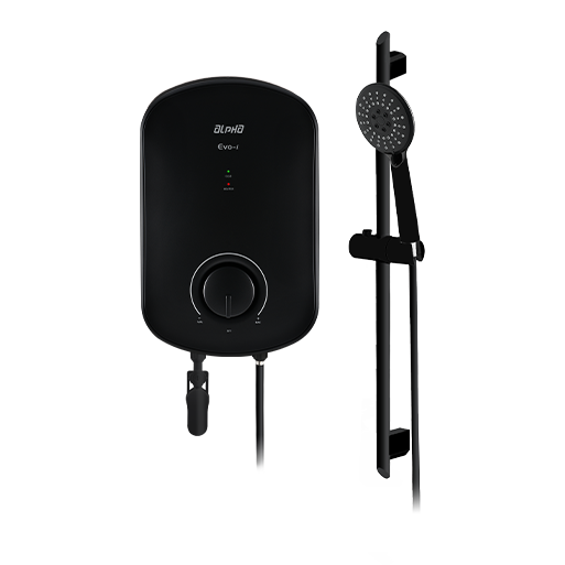 Alpha DC Pump Water Heater EVOI-B (Black)