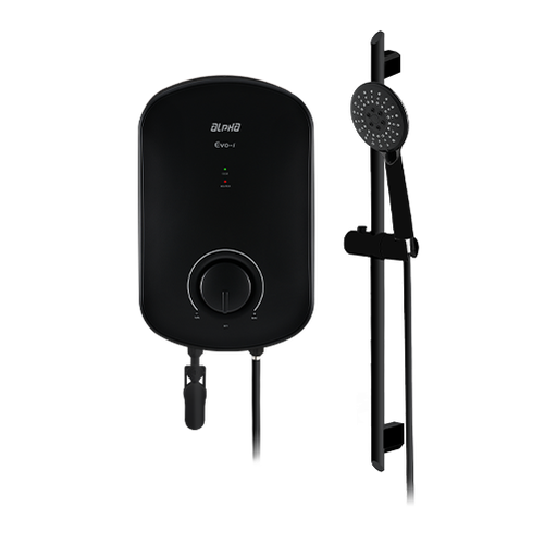 [AL-EVOIB] Alpha DC Pump Water Heater EVOI-B (Black)